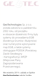Mobile Screenshot of geotec.pl
